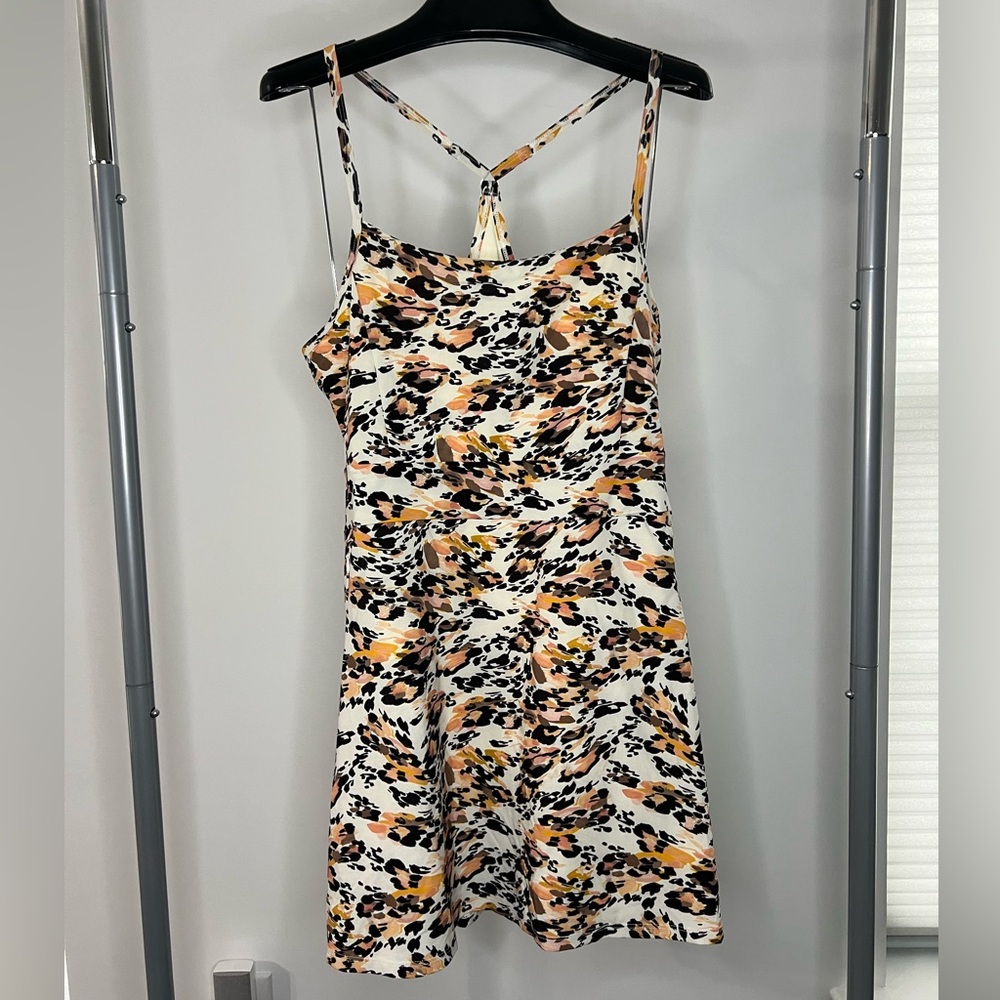 CALIA Performance Dress New Animal Unbleached size S
